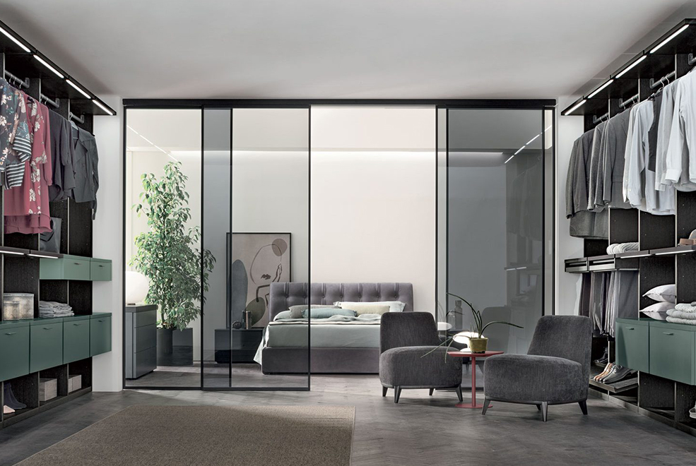 Doxa Walk in wardrobe