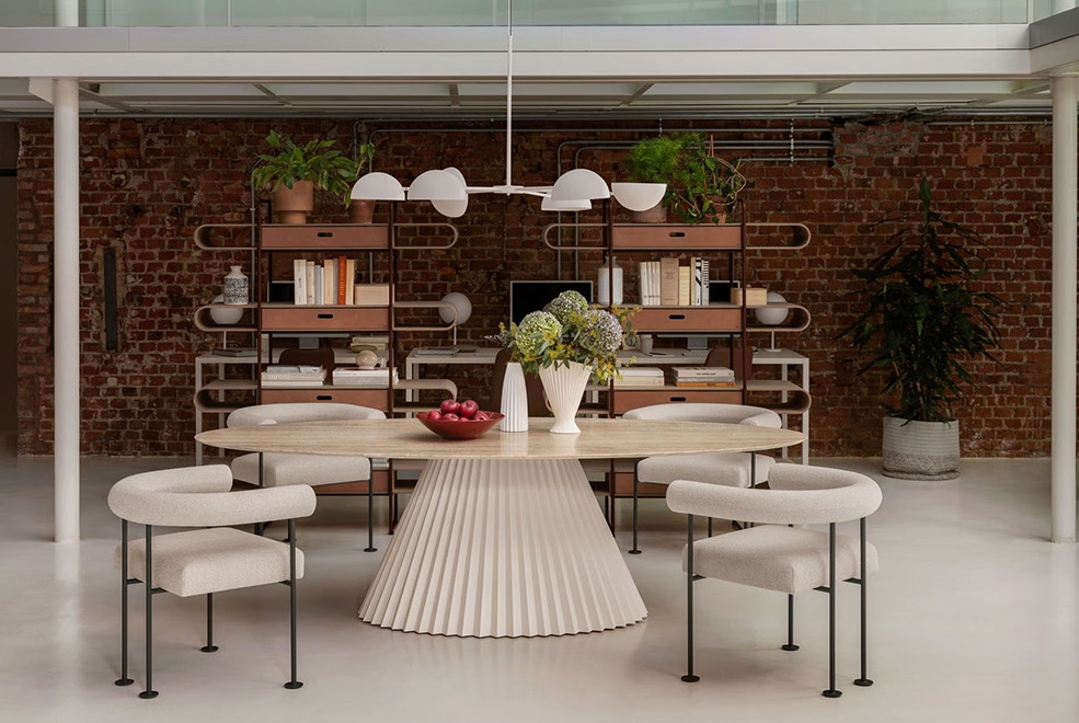 Plisse Dining Table Midj