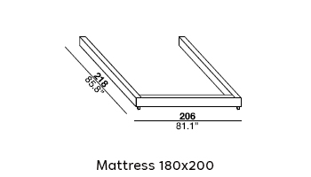 Vogue Cuoio Bed gallery