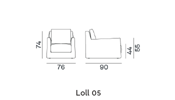 Loll 01/05 Armchair gallery