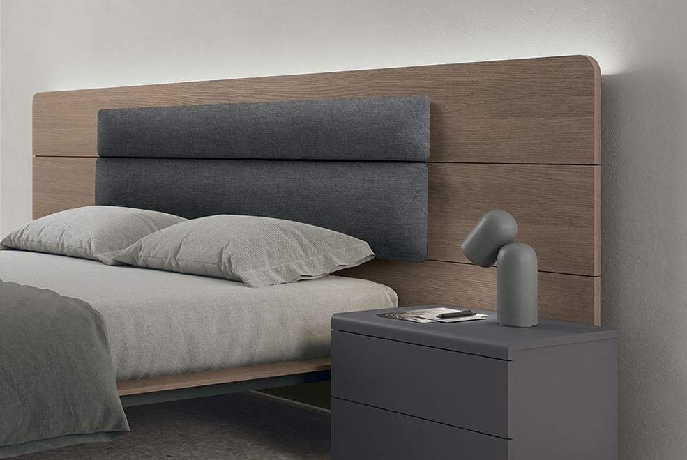 Leonardo Wooden Bed gallery