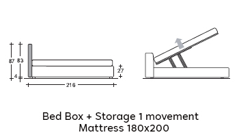 Esstential Bed gallery