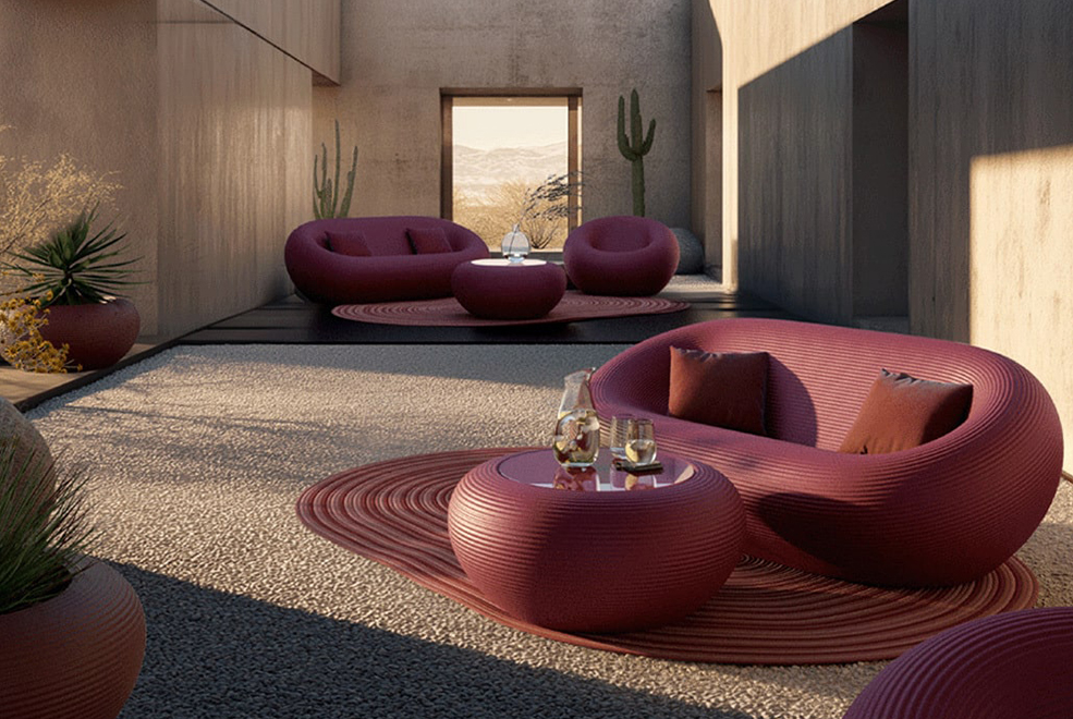 Qeeboo Low Table Outdoor
